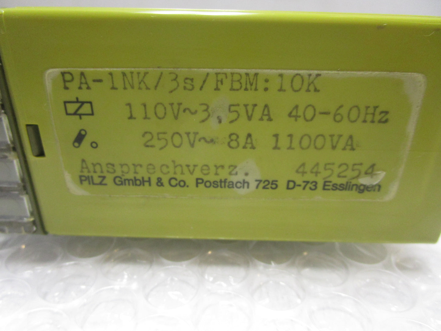 PLIZ PA-1NK/3s/FBM;10K (NEW-OPEN BOX)