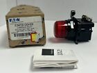 New EATON E34TB120H2X Corrosion Resist Ind Light Red 120V 50/60Hz TRANS